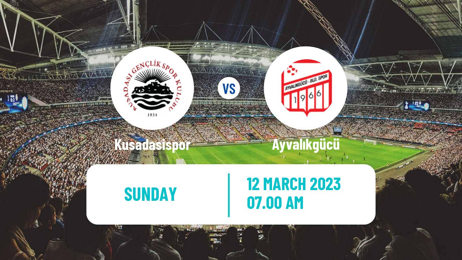 Soccer Turkish 3 Lig Group 2 Kusadasispor - Ayvalıkgücü