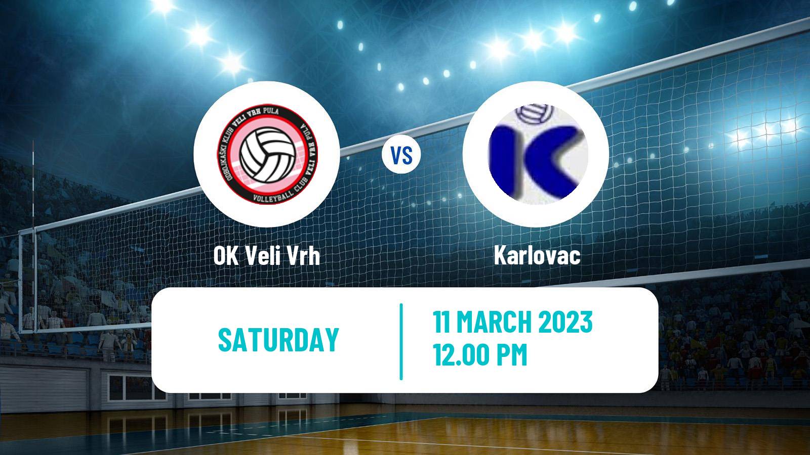 Volleyball Croatian Superliga Volleyball Women Veli Vrh - Karlovac