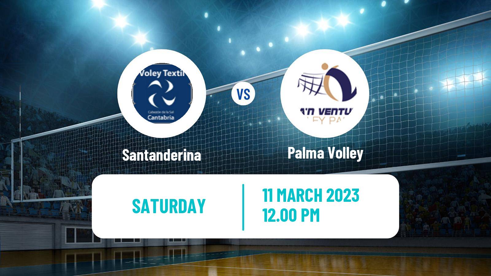 Volleyball Spanish SuperLiga Volleyball Santanderina - Palma Volley