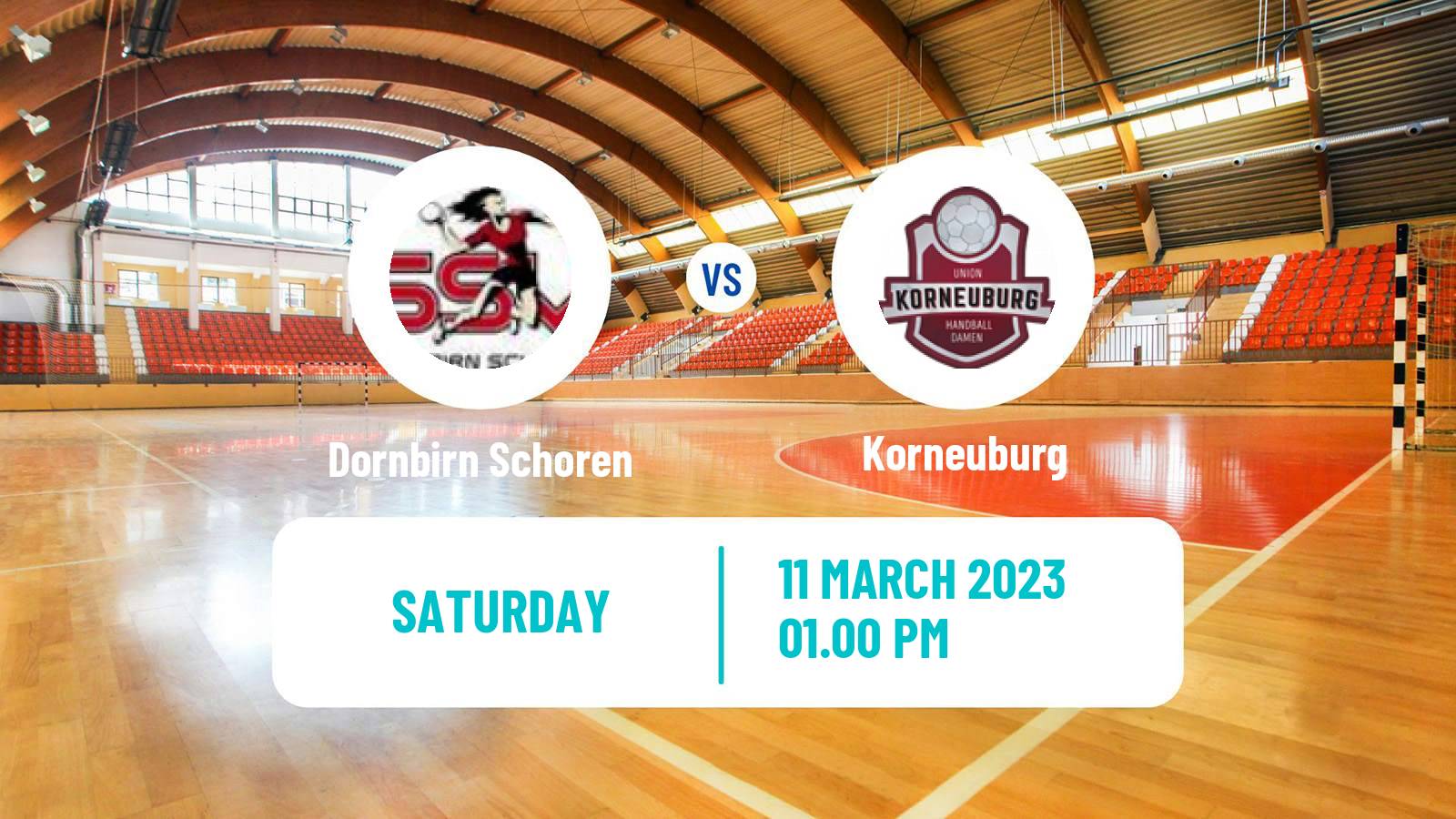 Handball Austrian WHA Women Dornbirn Schoren - Korneuburg