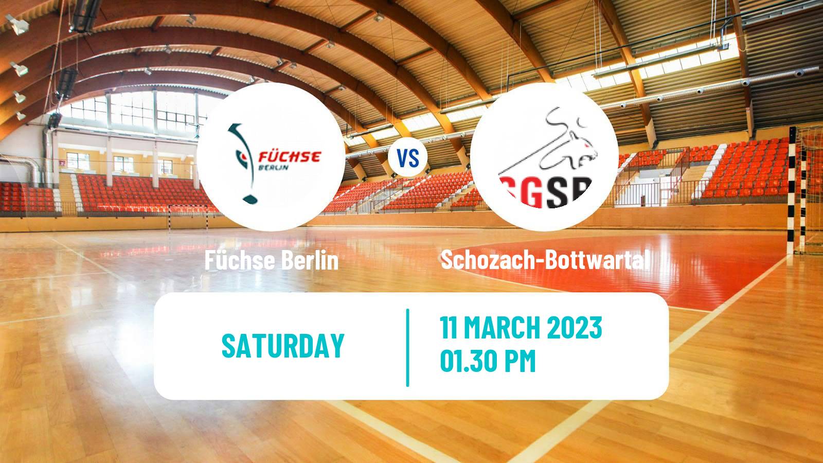 Handball German 2 Bundesliga Handball Women Füchse Berlin - Schozach-Bottwartal