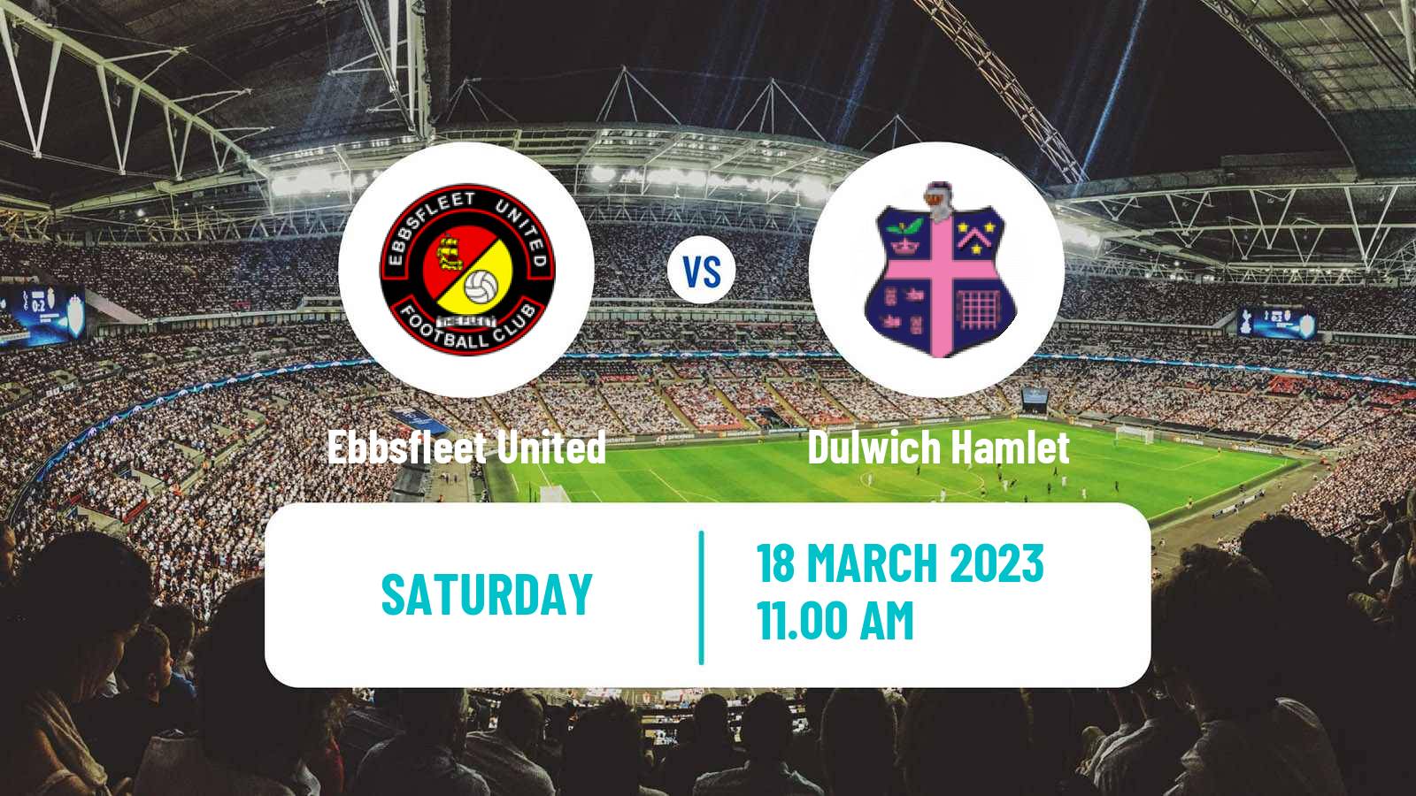 Soccer English National League South Ebbsfleet United - Dulwich Hamlet