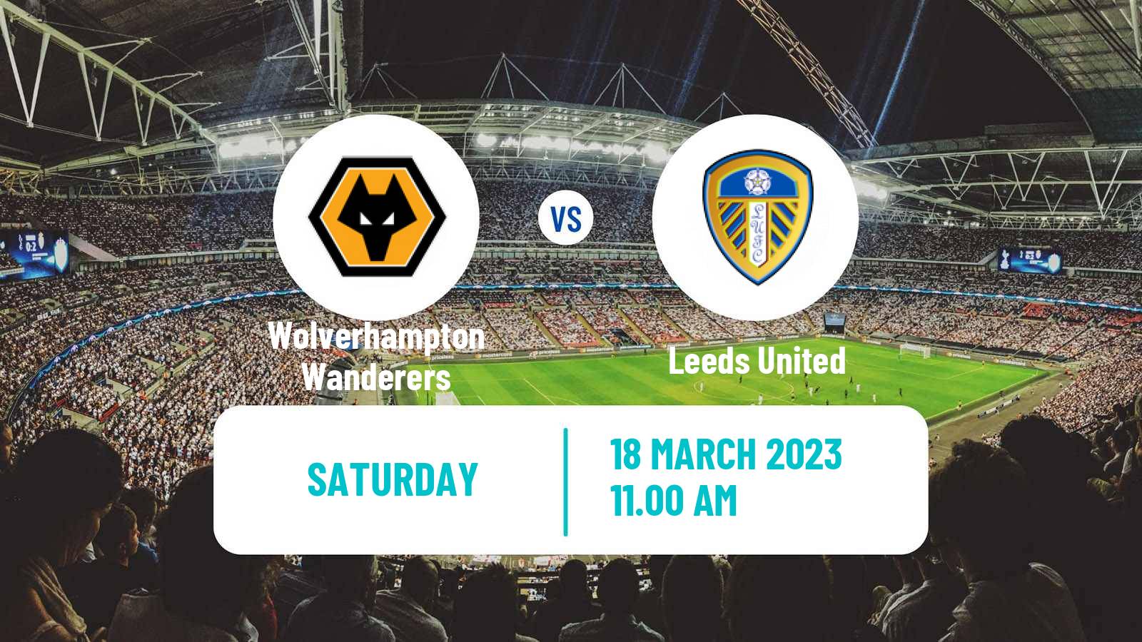 Soccer English Premier League Wolverhampton Wanderers - Leeds United
