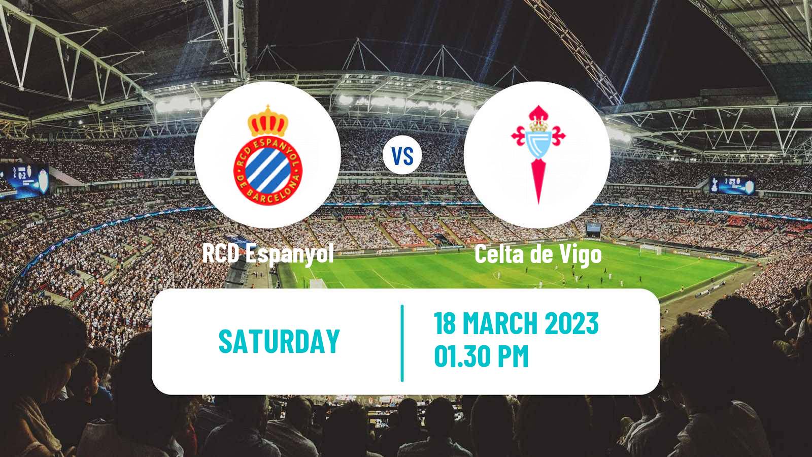 Soccer Spanish LaLiga Espanyol - Celta de Vigo