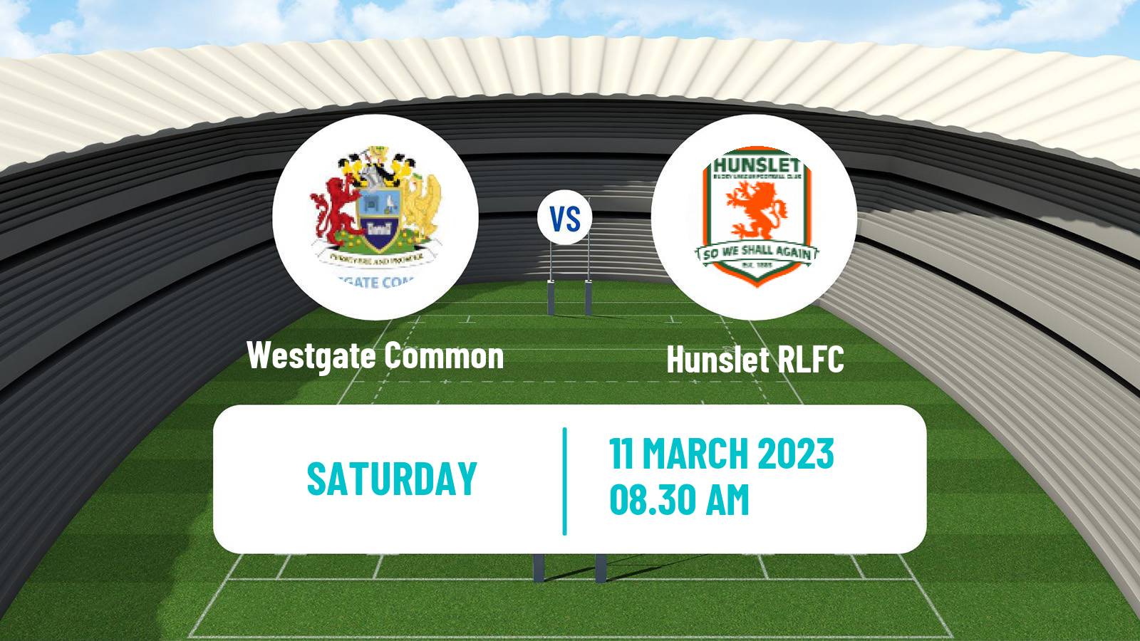 Rugby league Challenge Cup Rugby League Westgate Common - Hunslet RLFC