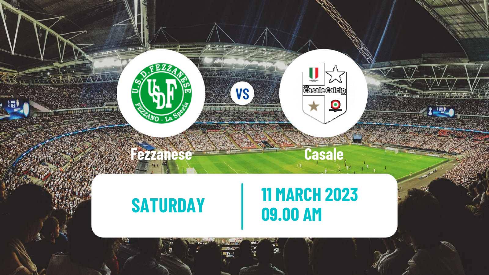 Soccer Italian Serie D - Group A Fezzanese - Casale