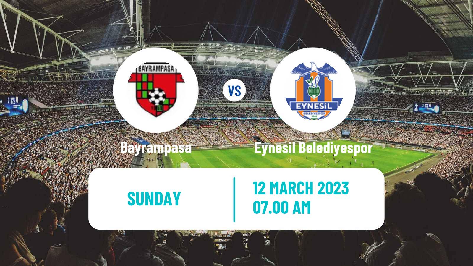 Soccer Turkish 3 Lig Group 2 Bayrampasa - Eynesil Belediyespor