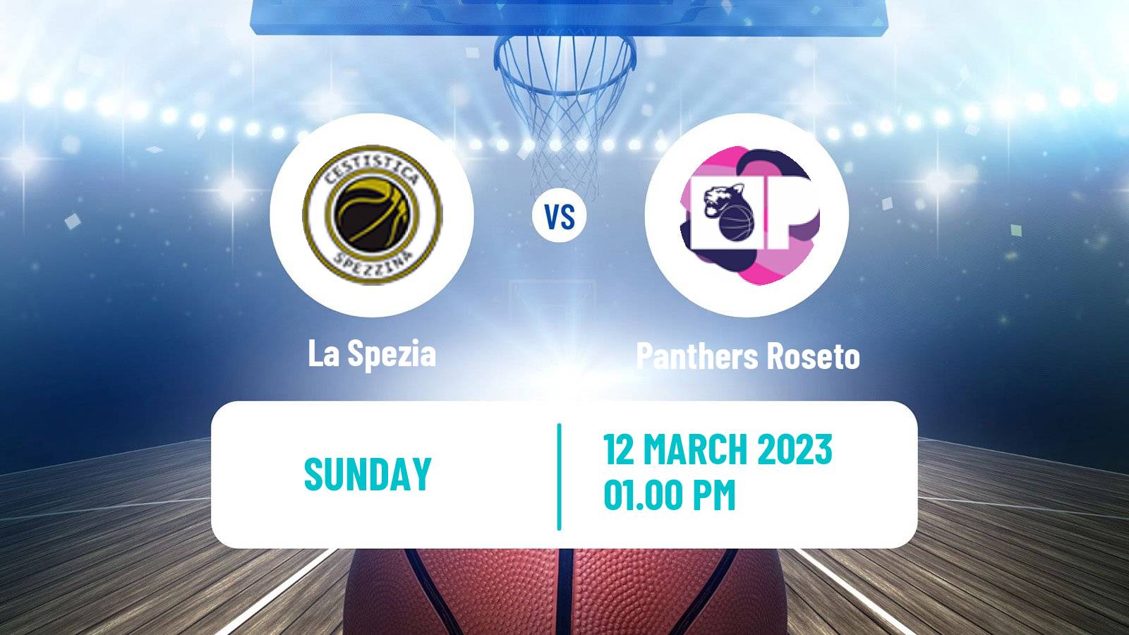 Basketball Italian Serie A2 South Basketball Women La Spezia - Panthers Roseto
