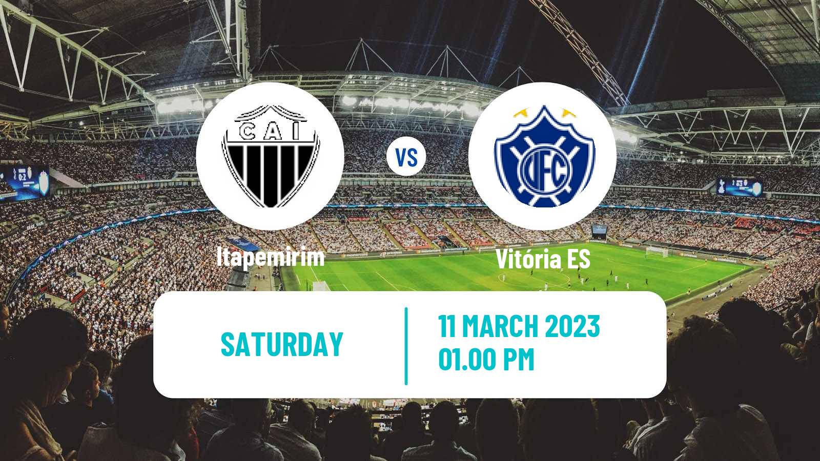 Soccer Brazilian Campeonato Capixaba Itapemirim - Vitória ES