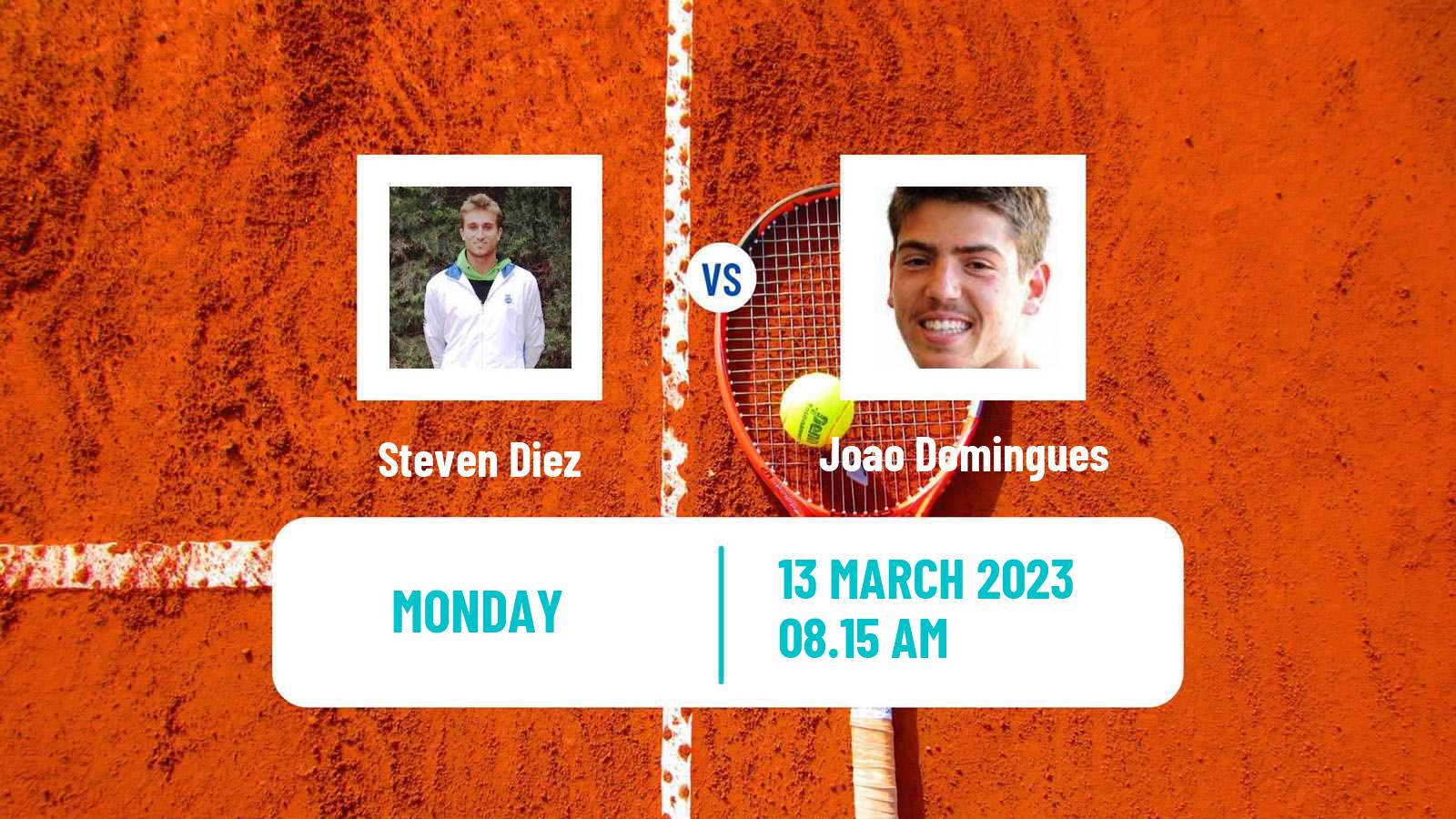Tennis ATP Challenger Steven Diez - Joao Domingues