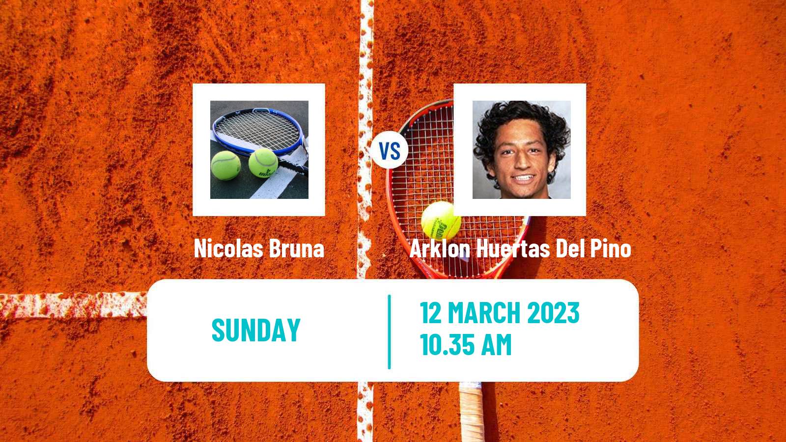 Tennis ATP Challenger Nicolas Bruna - Arklon Huertas Del Pino