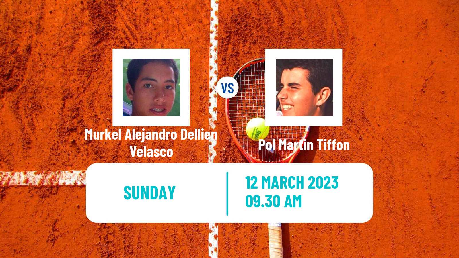 Tennis ITF Tournaments Murkel Alejandro Dellien Velasco - Pol Martin Tiffon