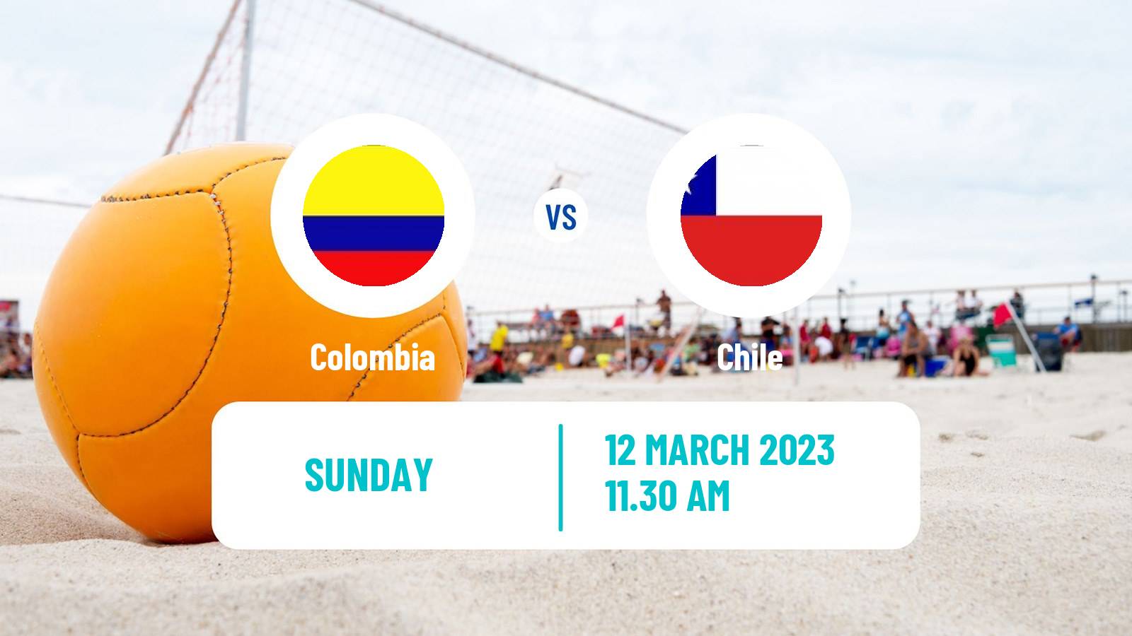 Beach soccer Beach Soccer Colombia - Chile