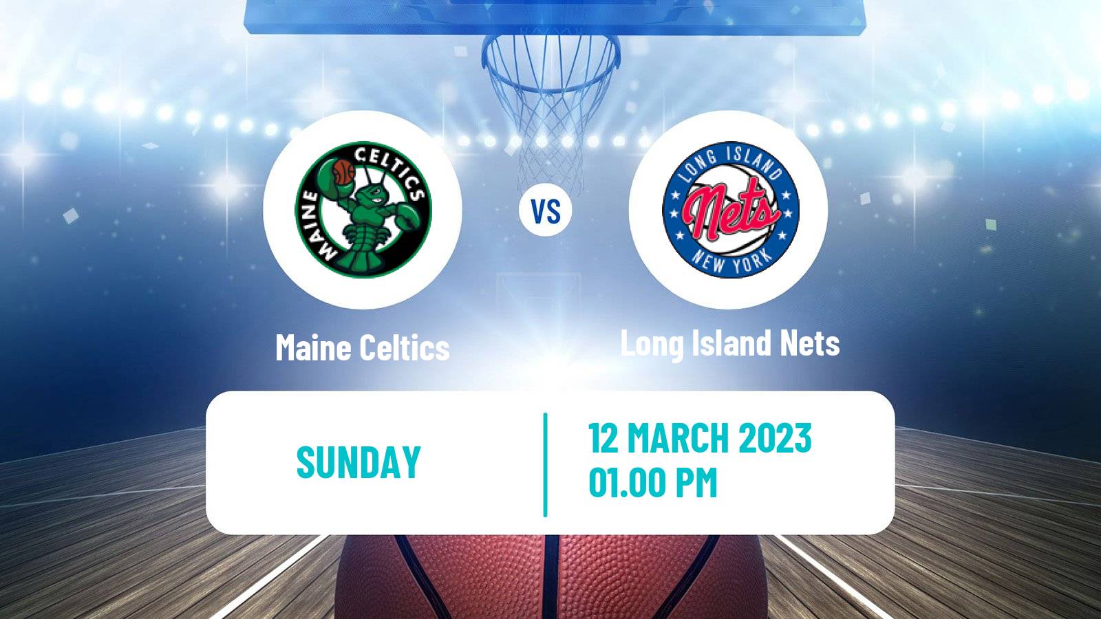 Basketball NBA G-League Maine Celtics - Long Island Nets