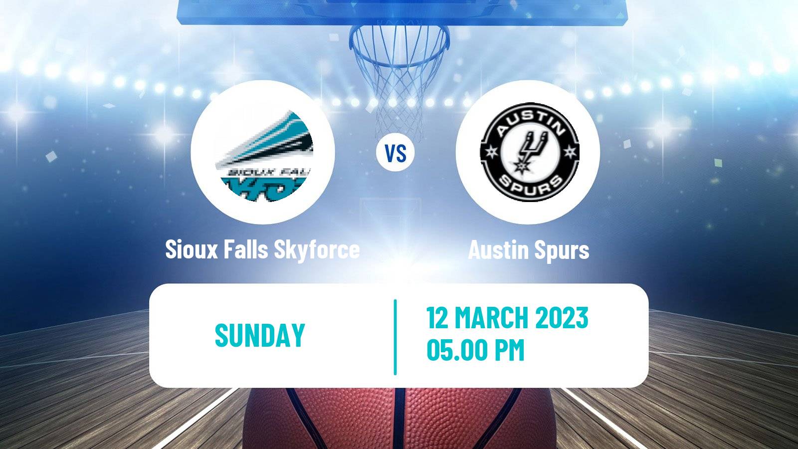 Basketball NBA G-League Sioux Falls Skyforce - Austin Spurs