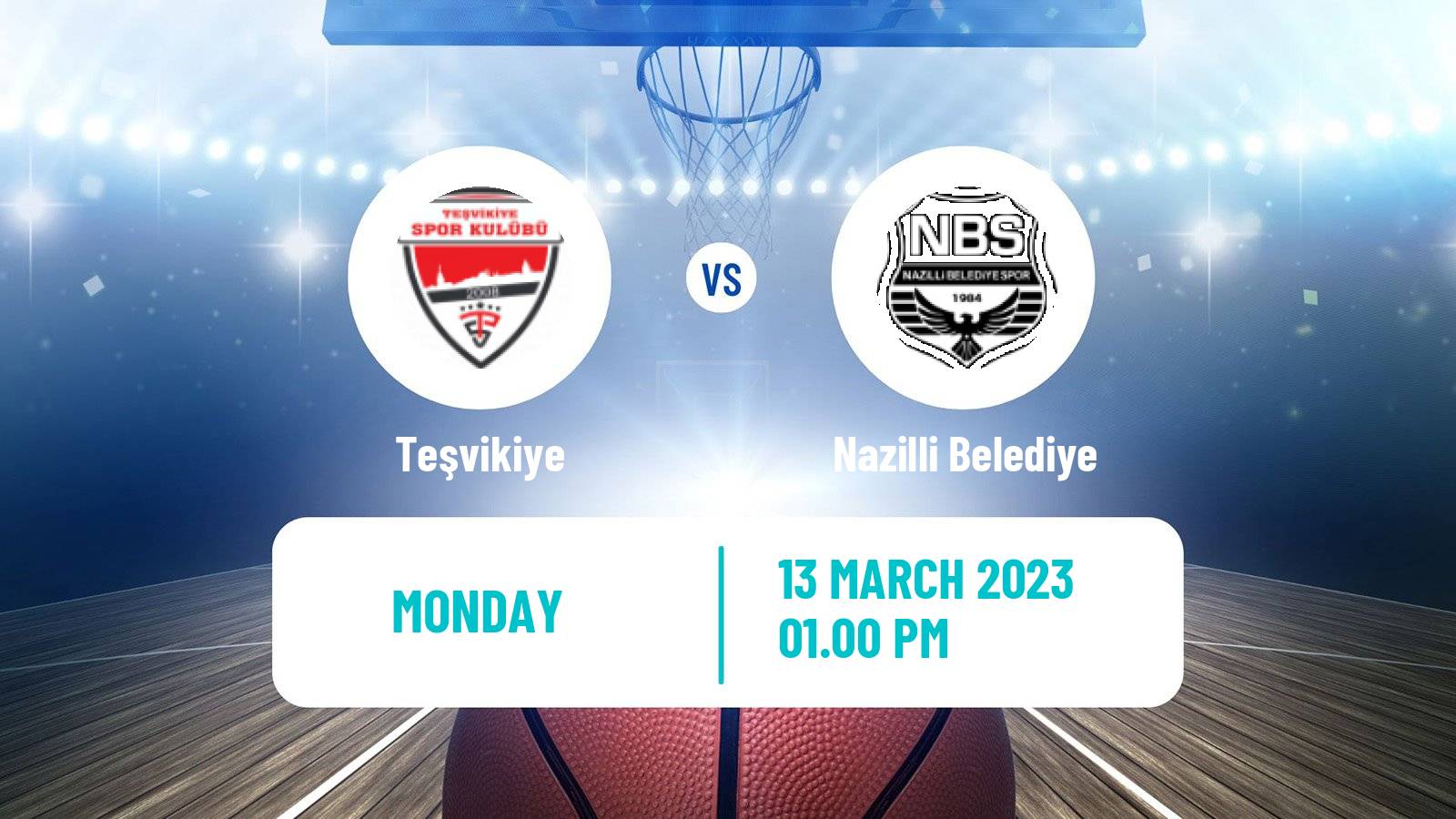 Basketball Turkish TB2L Teşvikiye - Nazilli Belediye