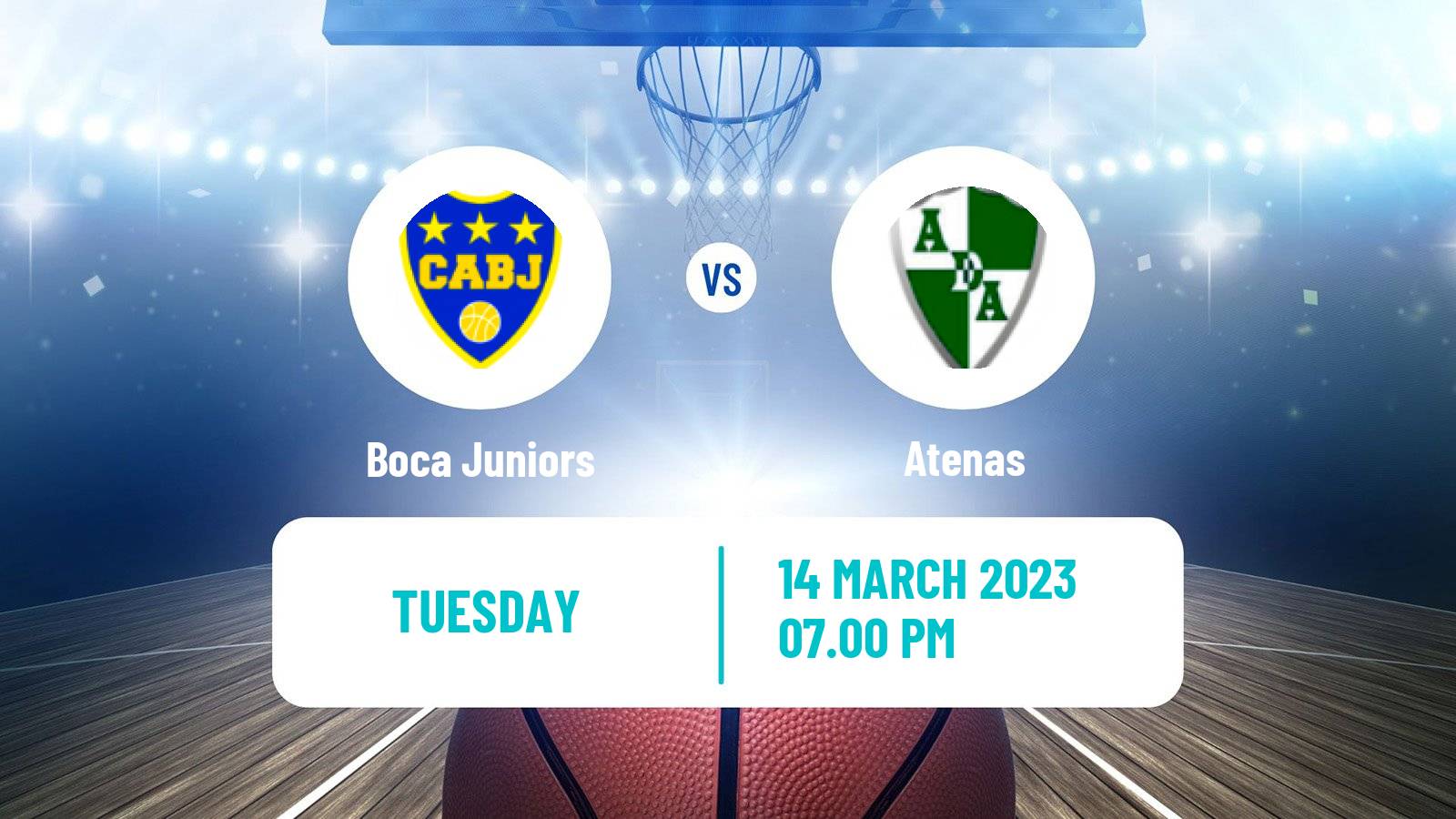 Basketball Argentinian LNB Boca Juniors - Atenas