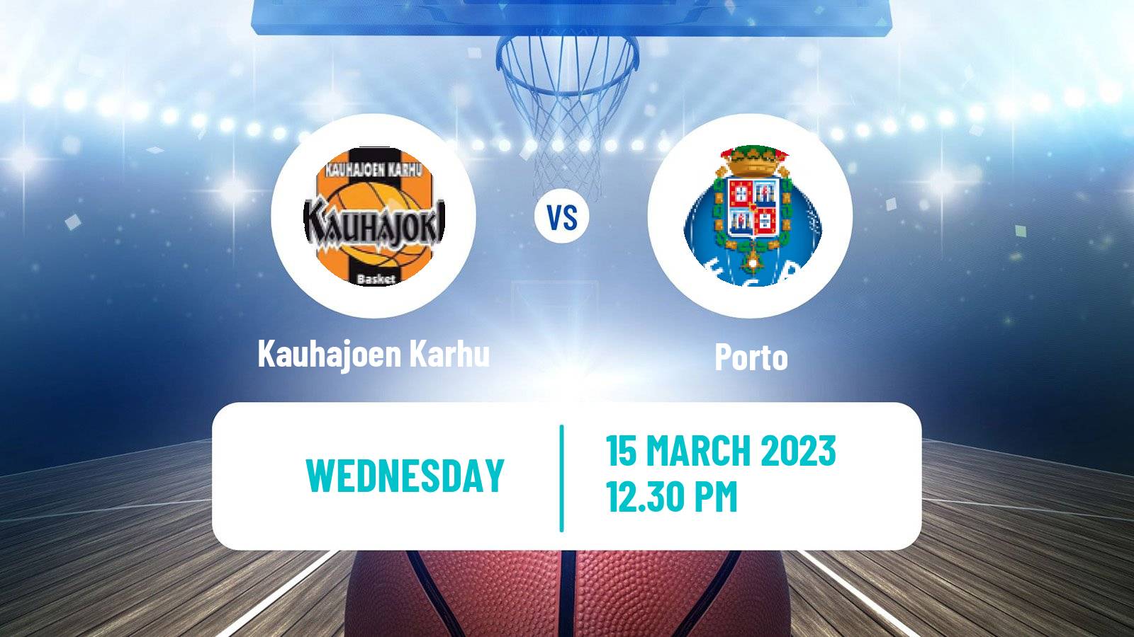 Basketball FIBA Europe Cup Kauhajoen Karhu - Porto