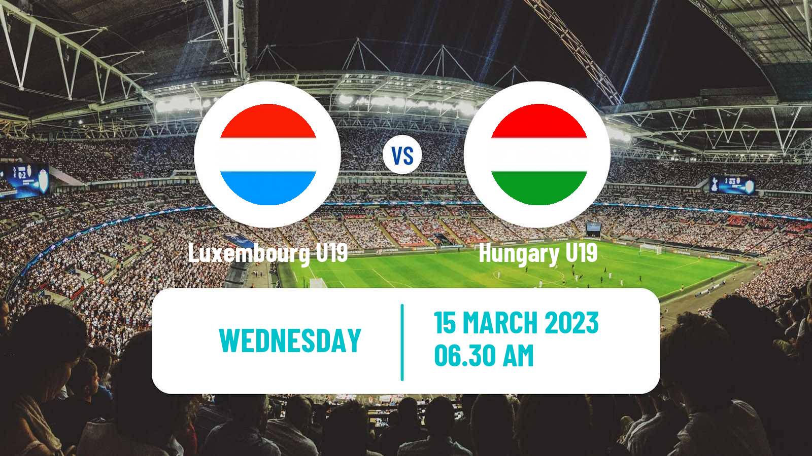Soccer Friendly Luxembourg U19 - Hungary U19