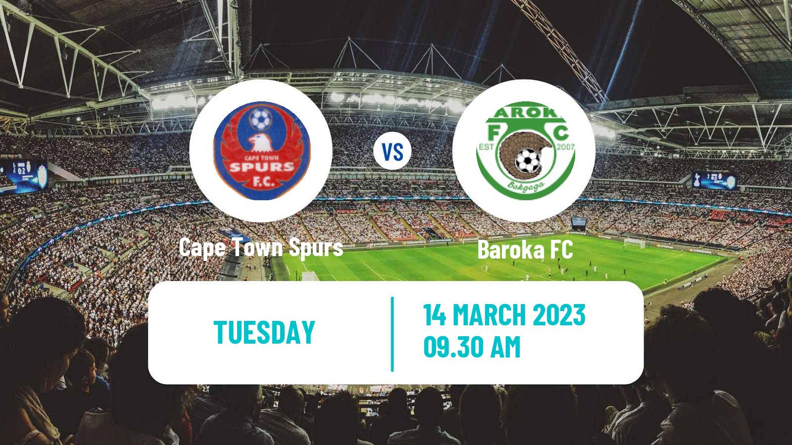 Soccer South African First Division Cape Town Spurs - Baroka