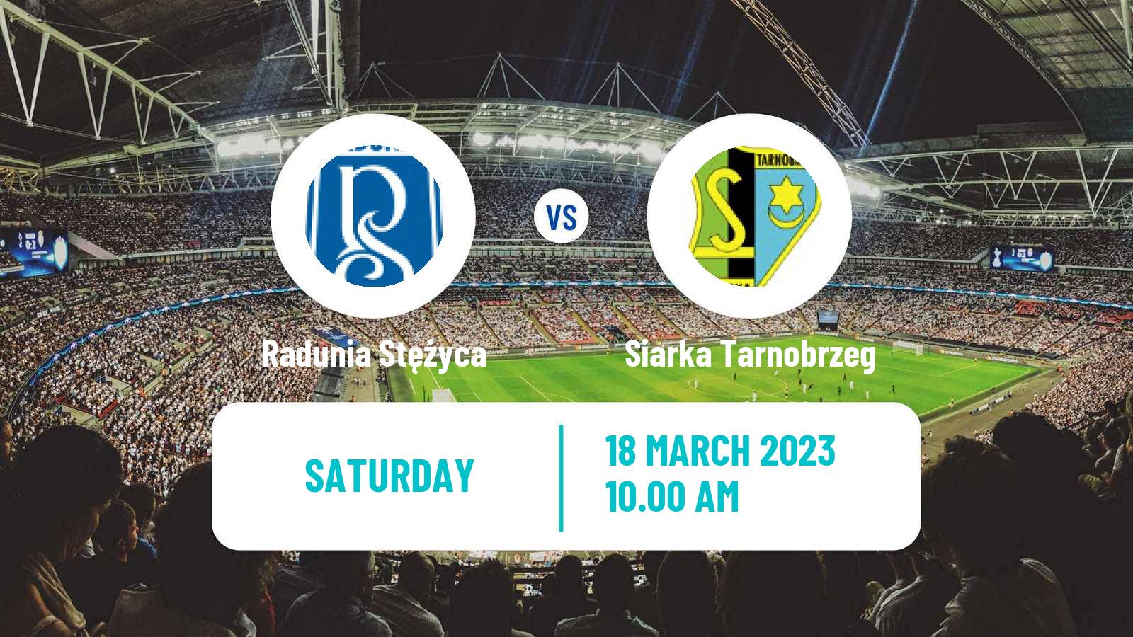 Soccer Polish Division 2 Radunia Stężyca - Siarka Tarnobrzeg