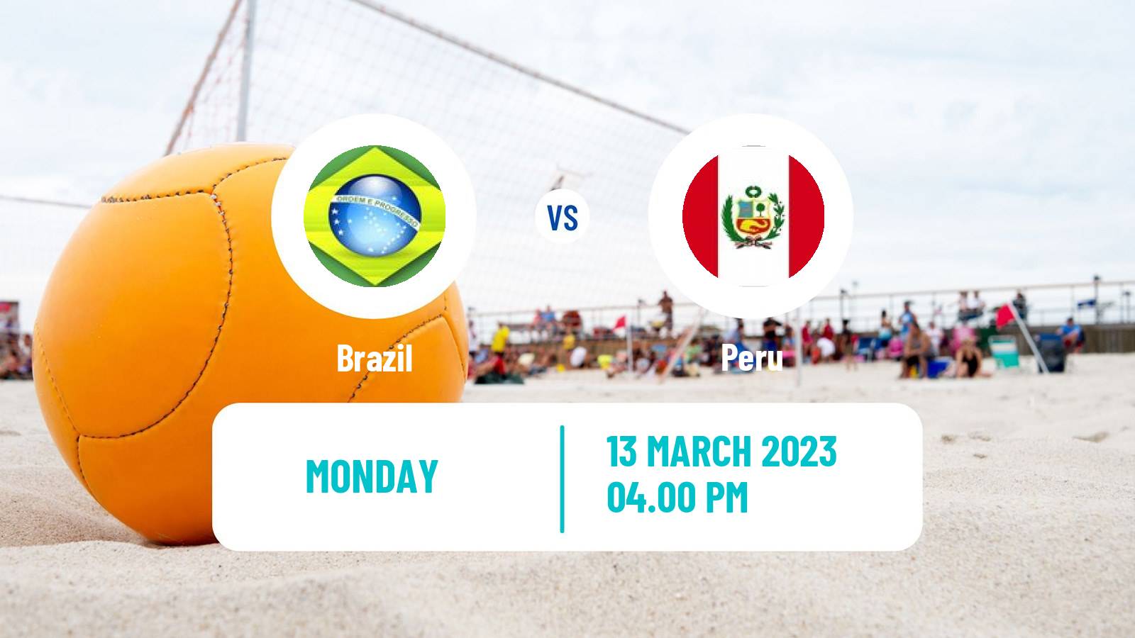 Beach soccer Beach Soccer Brazil - Peru