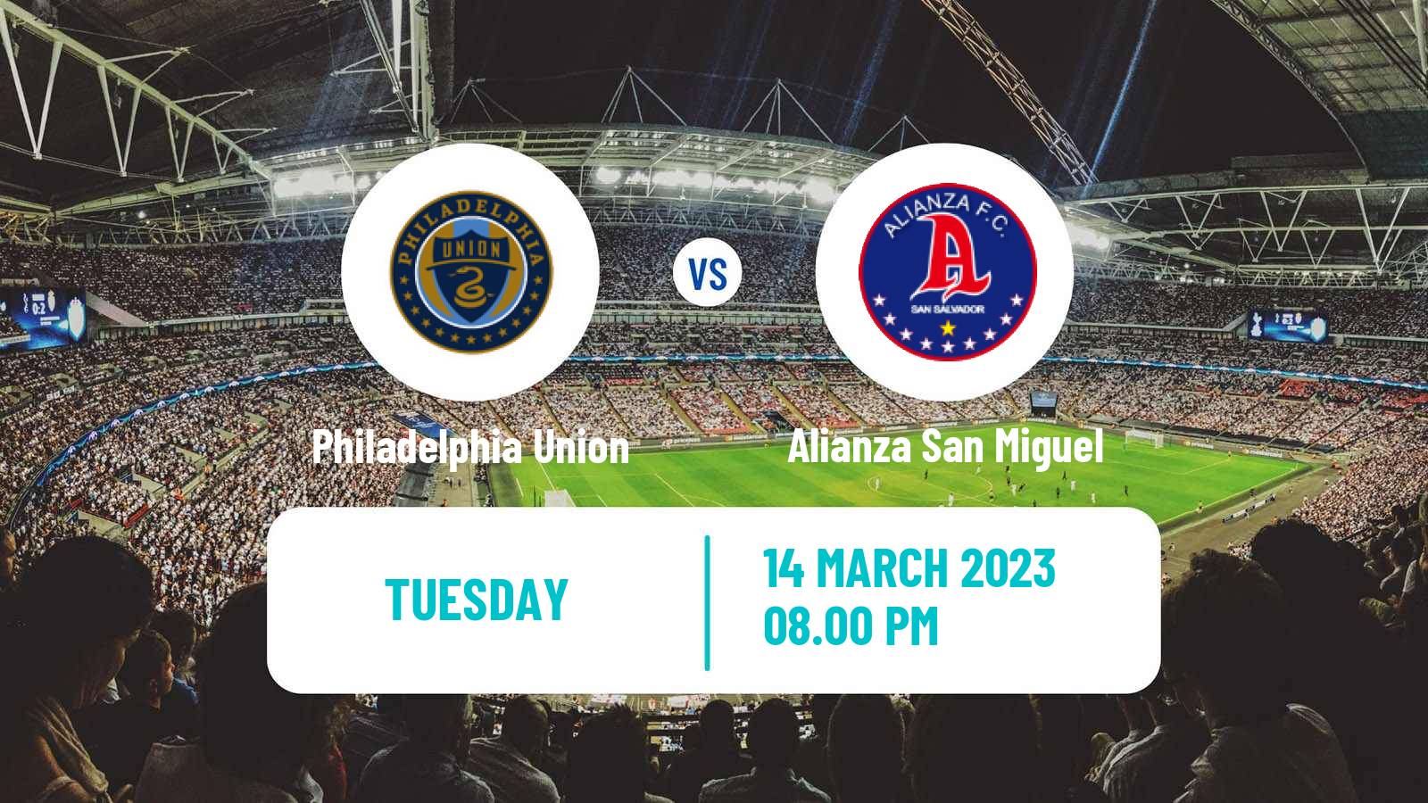 Soccer CONCACAF Champions League Philadelphia Union - Alianza San Miguel