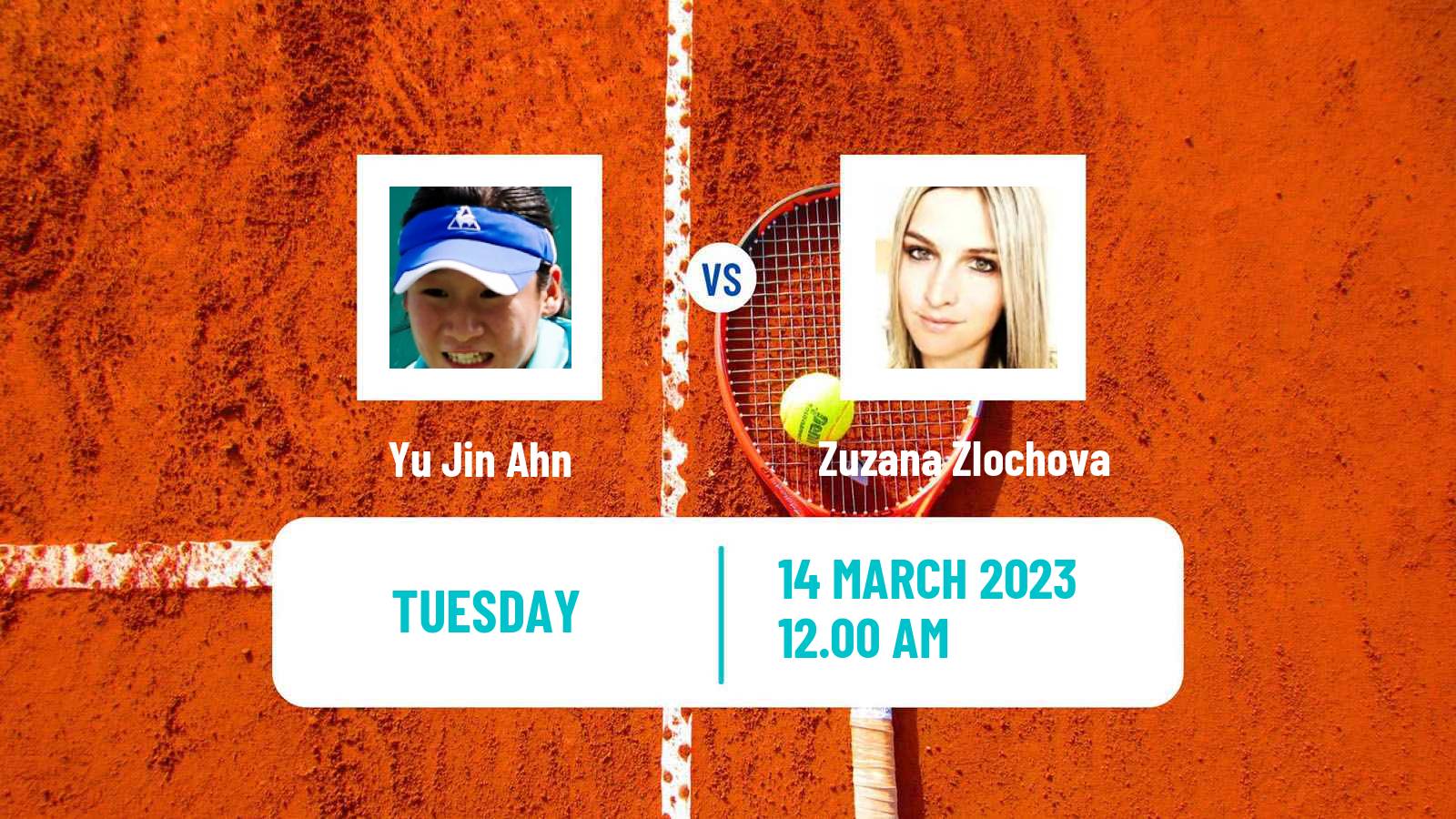 Tennis ITF Tournaments Yu Jin Ahn - Zuzana Zlochova