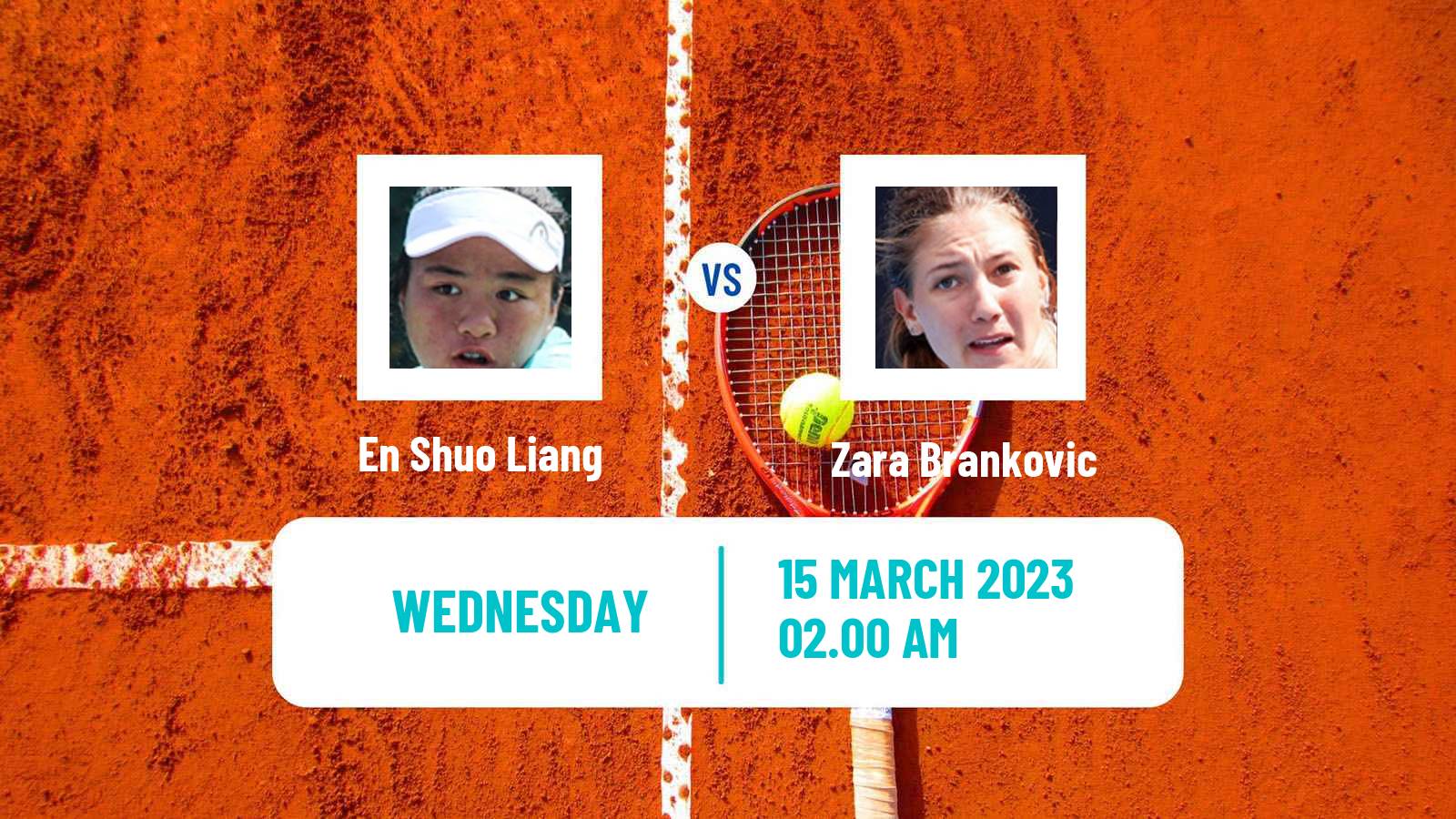 Tennis ITF Tournaments En Shuo Liang - Zara Brankovic