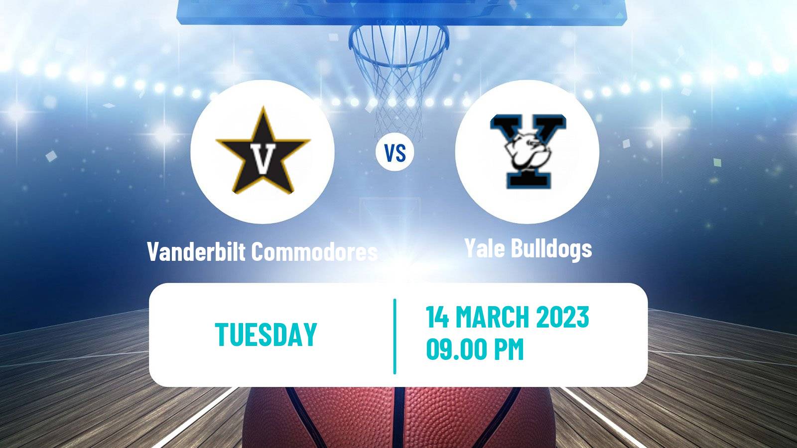 Basketball NIT Vanderbilt Commodores - Yale Bulldogs
