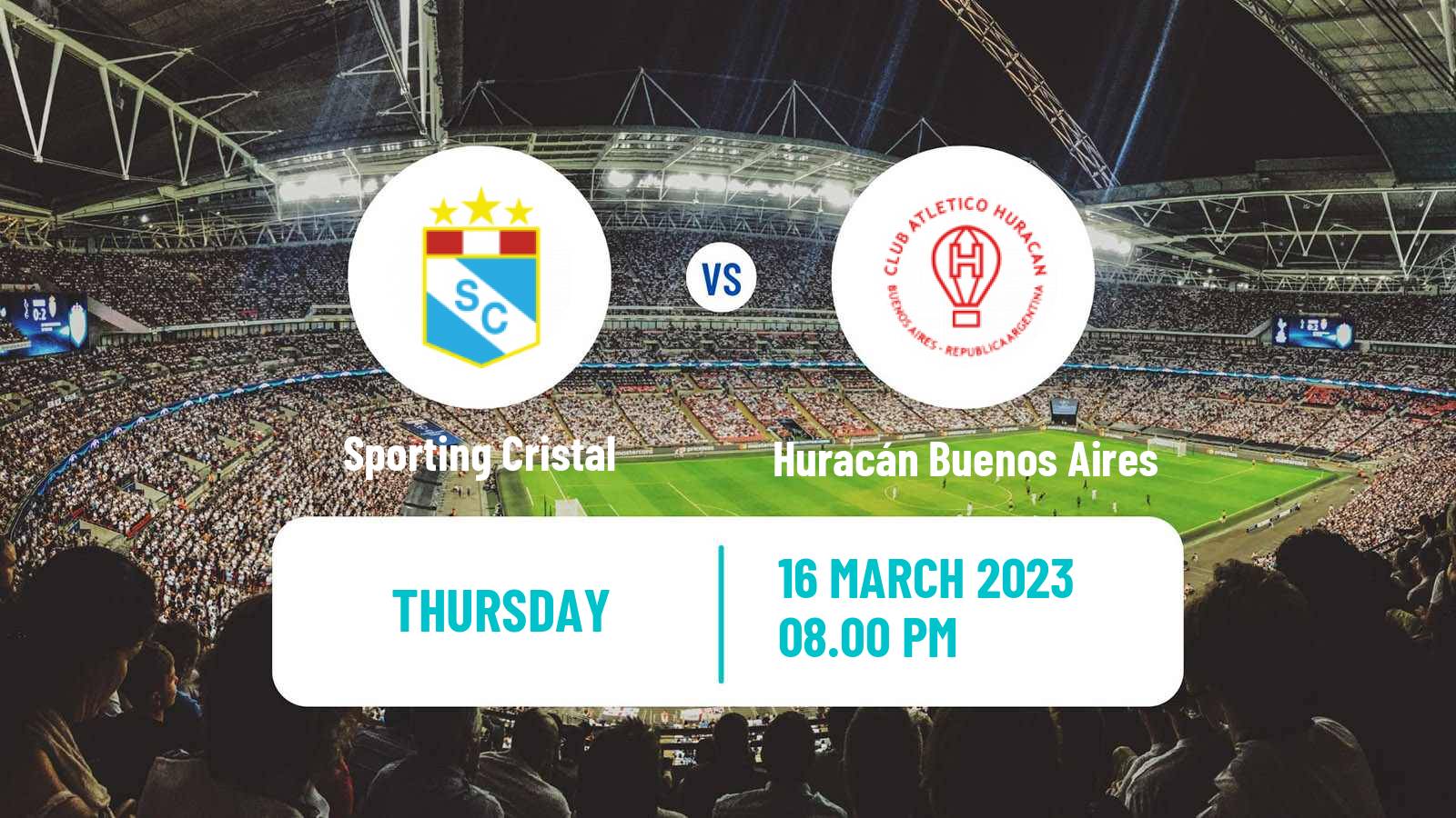 Soccer Copa Libertadores Sporting Cristal - Huracán Buenos Aires