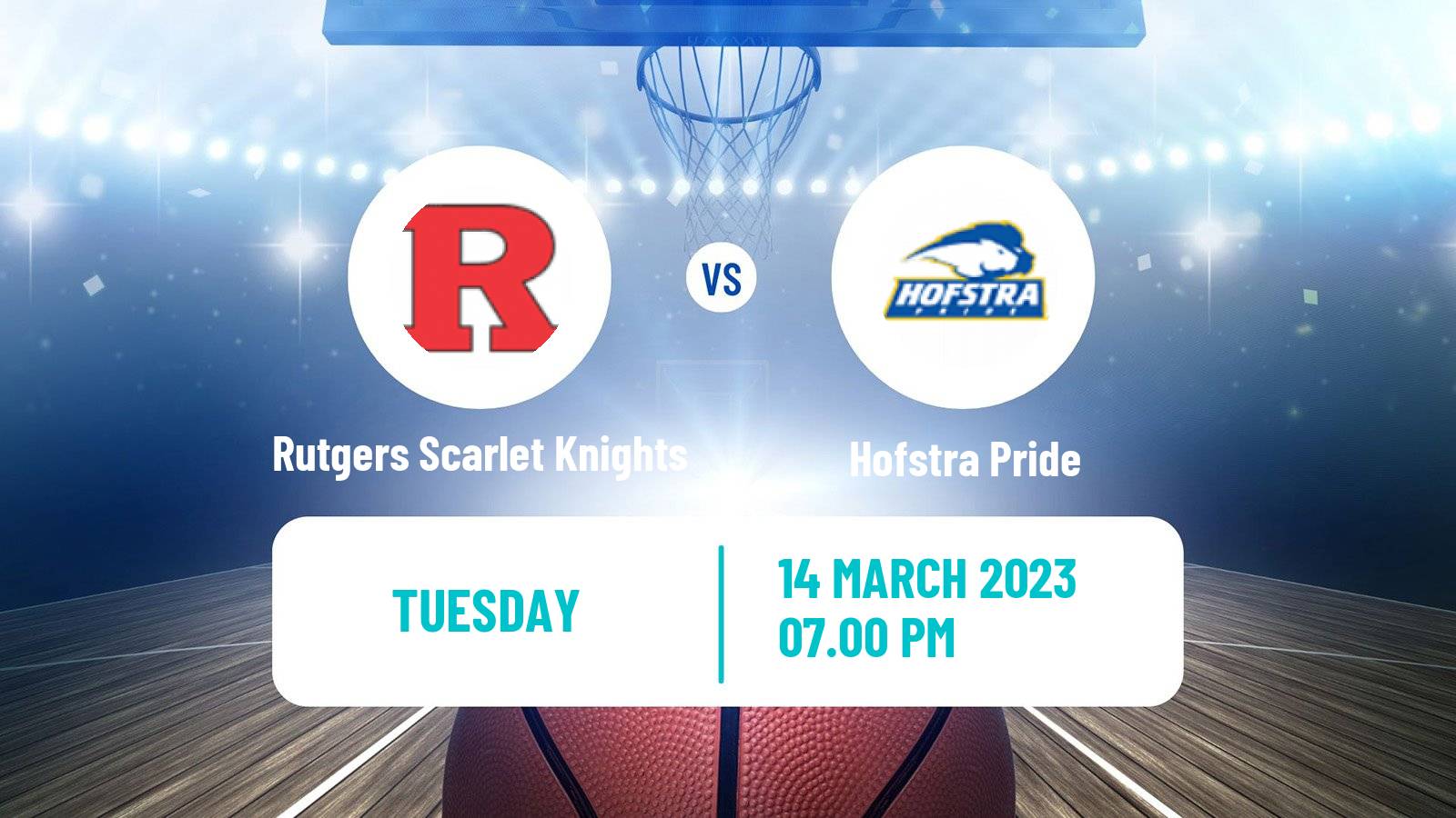 Basketball NIT Rutgers Scarlet Knights - Hofstra Pride