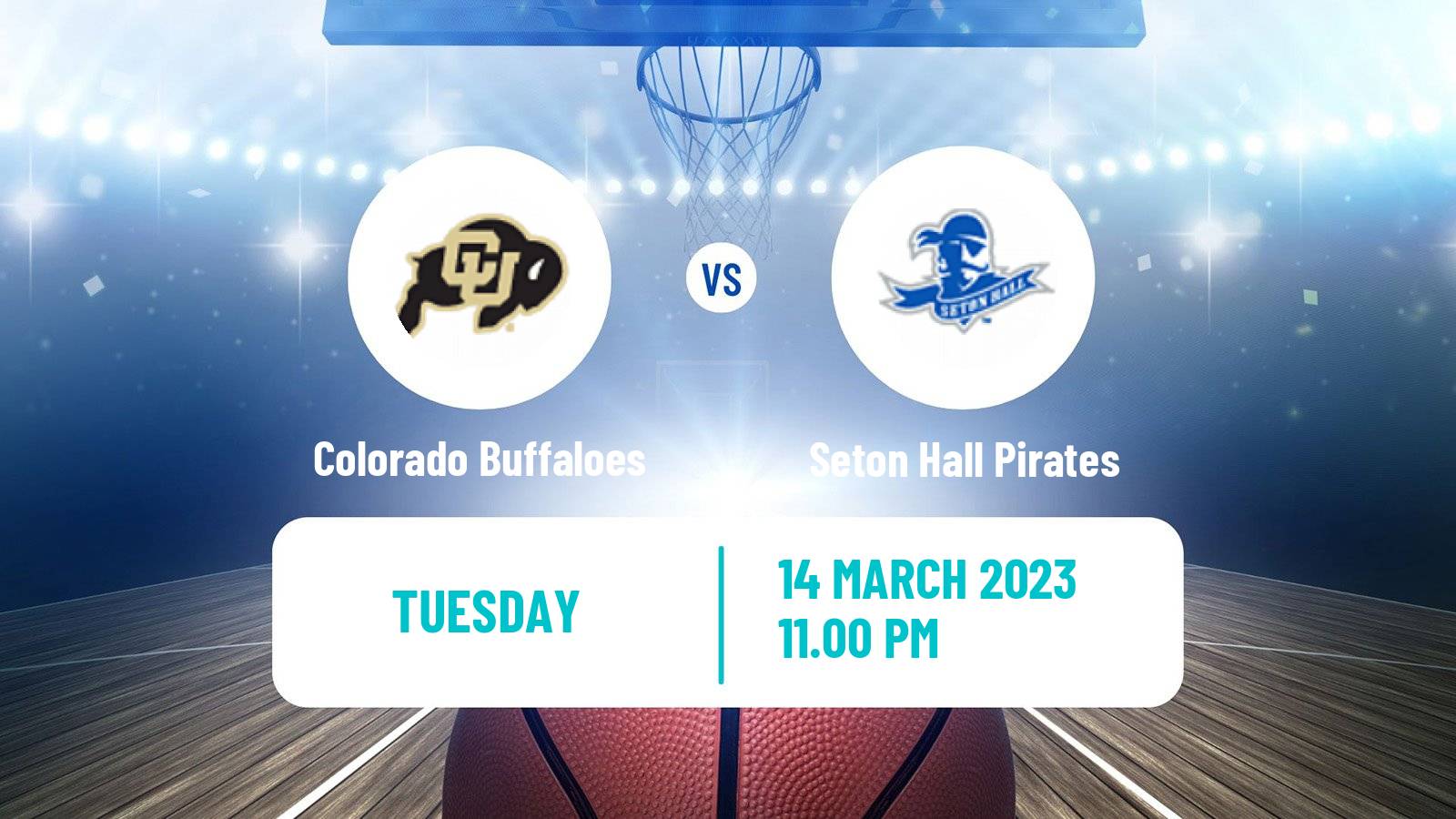Basketball NIT Colorado Buffaloes - Seton Hall Pirates