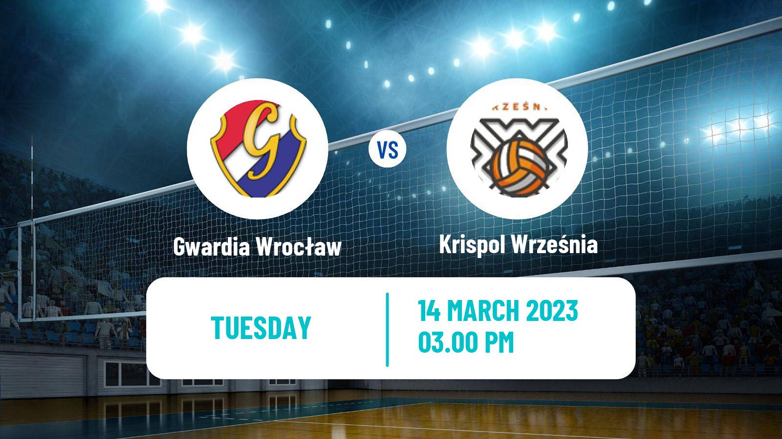 Volleyball Polish I Liga Volleyball Gwardia Wrocław - Krispol Września