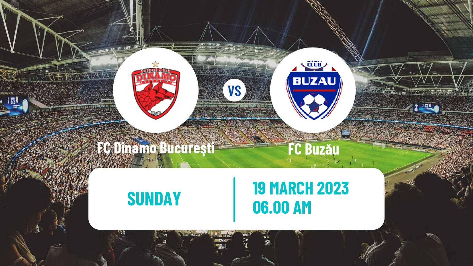 Soccer Romanian Division 2 FC Dinamo Bucureşti - Buzău