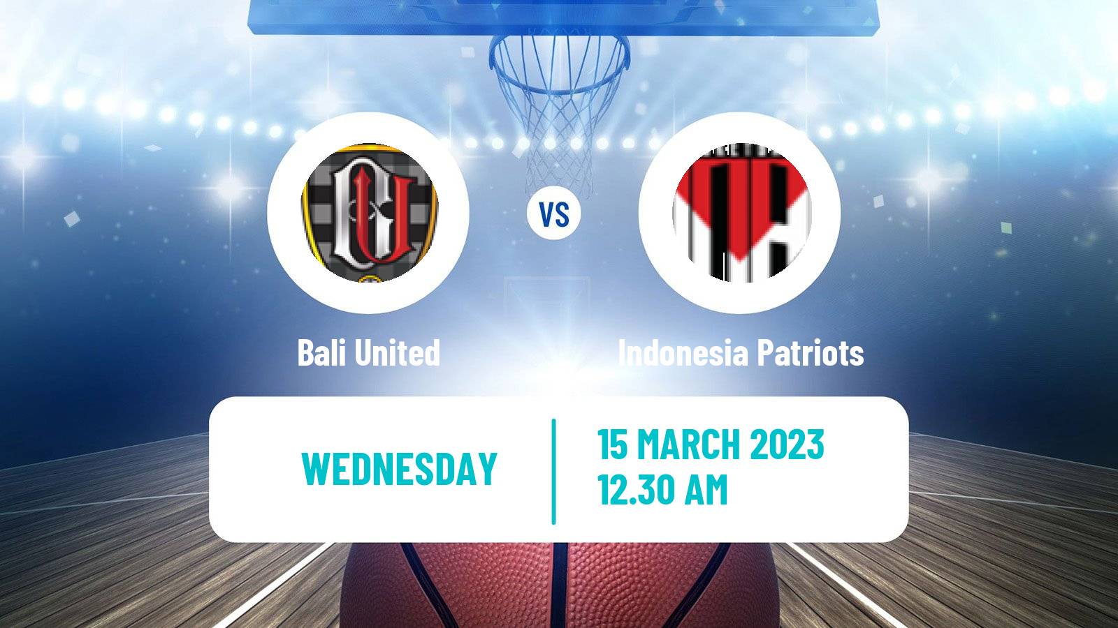 Basketball Indonesian IBL Bali United - Indonesia Patriots