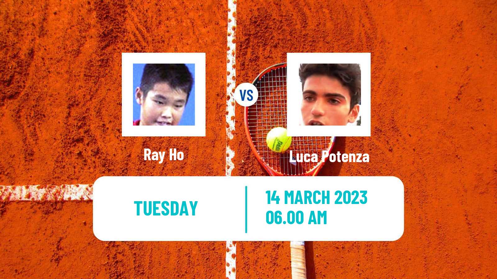 Tennis ITF Tournaments Ray Ho - Luca Potenza