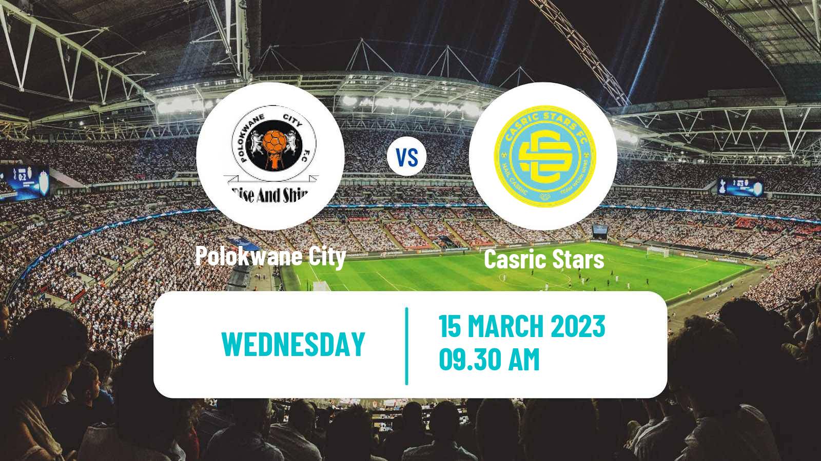Soccer South African First Division Polokwane City - Casric Stars