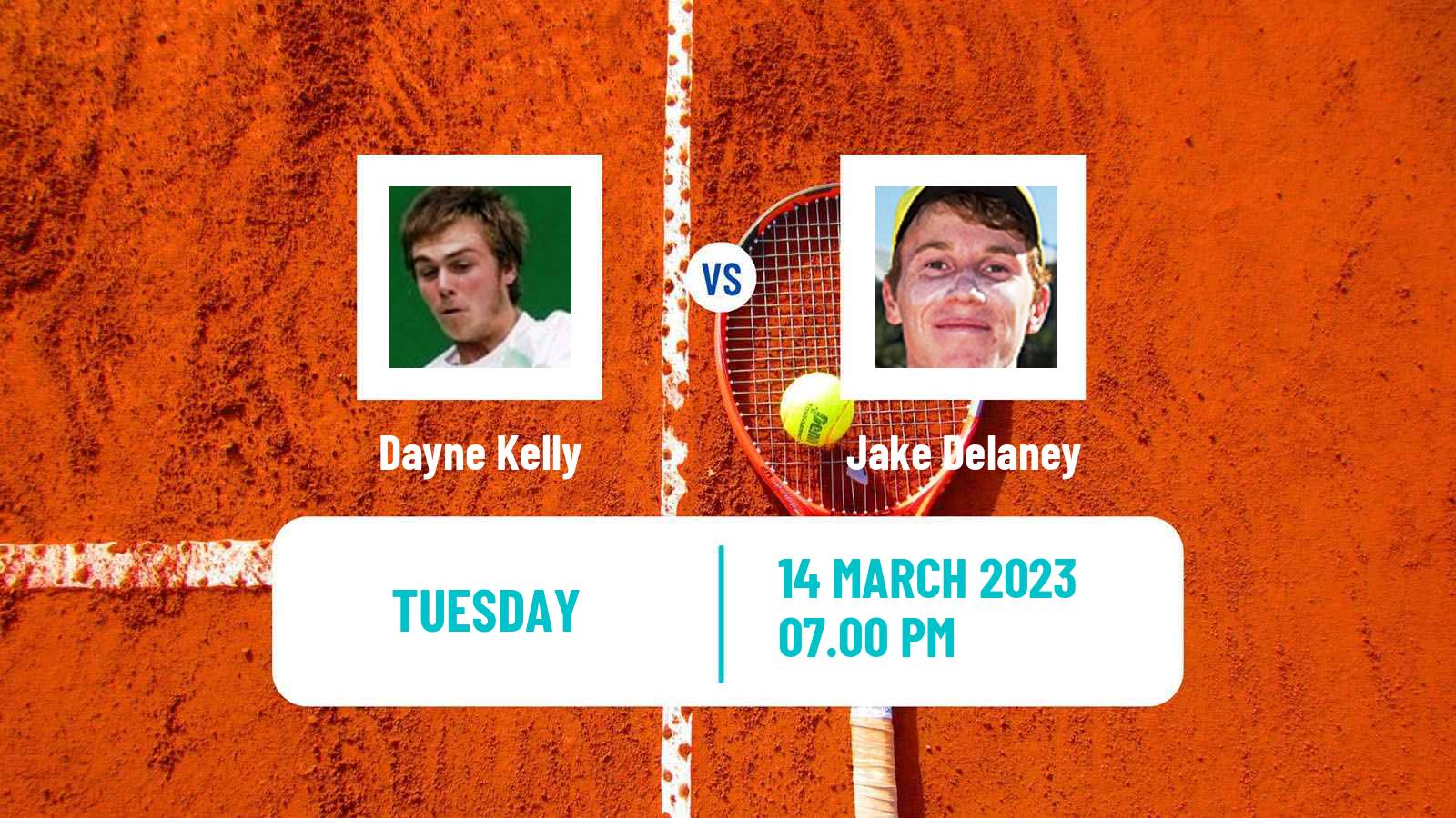 Tennis ITF Tournaments Dayne Kelly - Jake Delaney