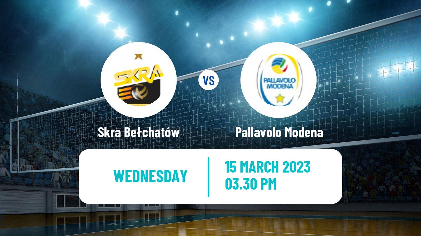 Volleyball CEV Cup Skra Bełchatów - Pallavolo Modena