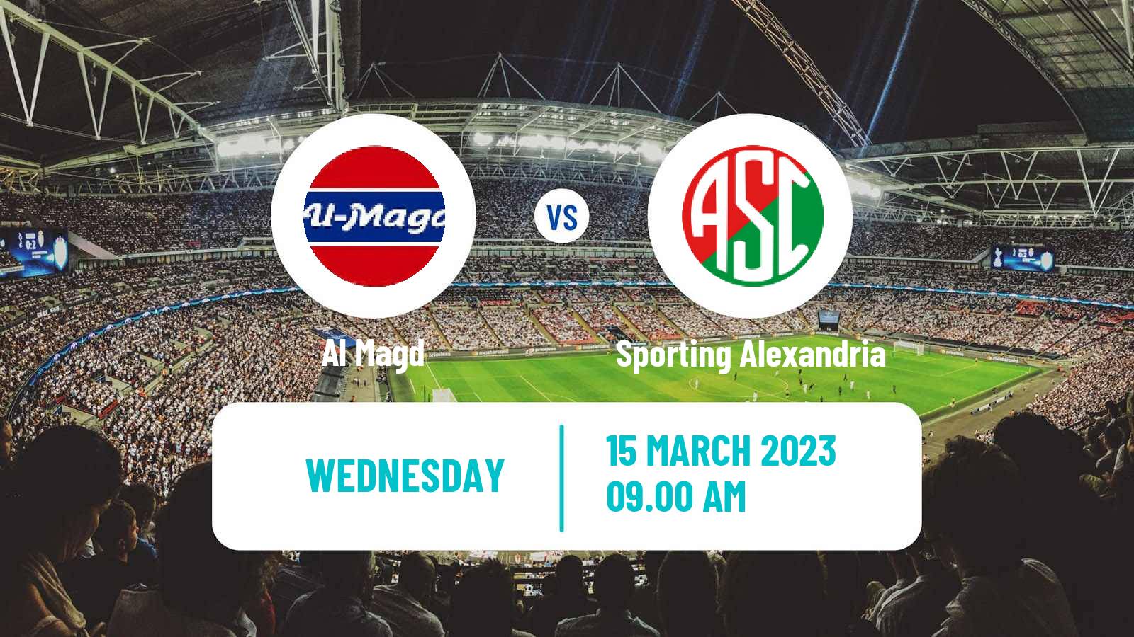 Soccer Egyptian Division 2 - Group C Al Magd - Sporting Alexandria