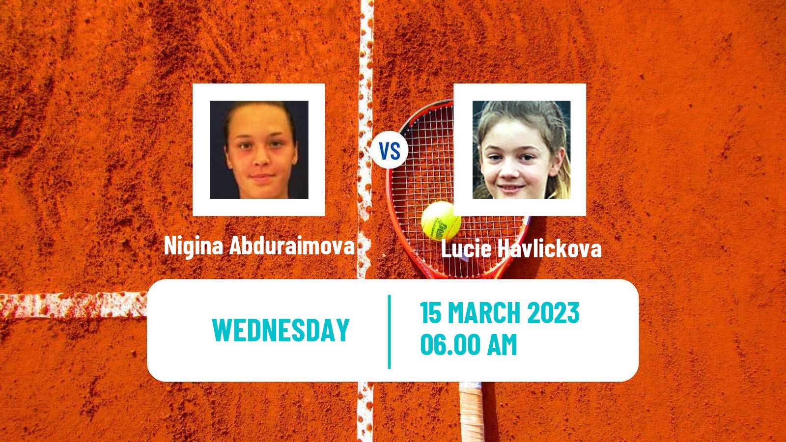 Tennis ITF Tournaments Nigina Abduraimova - Lucie Havlickova