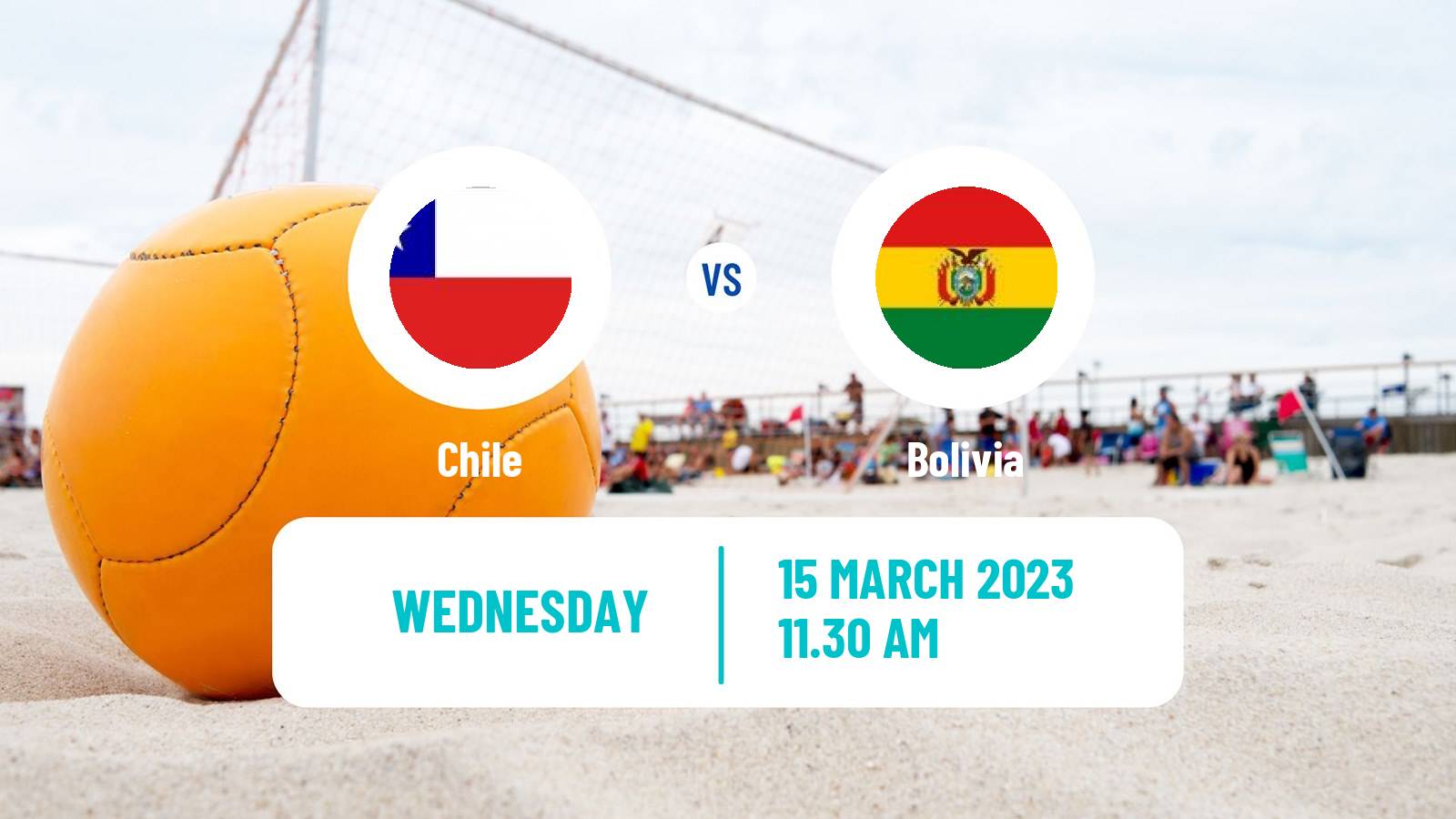 Beach soccer Beach Soccer Chile - Bolivia