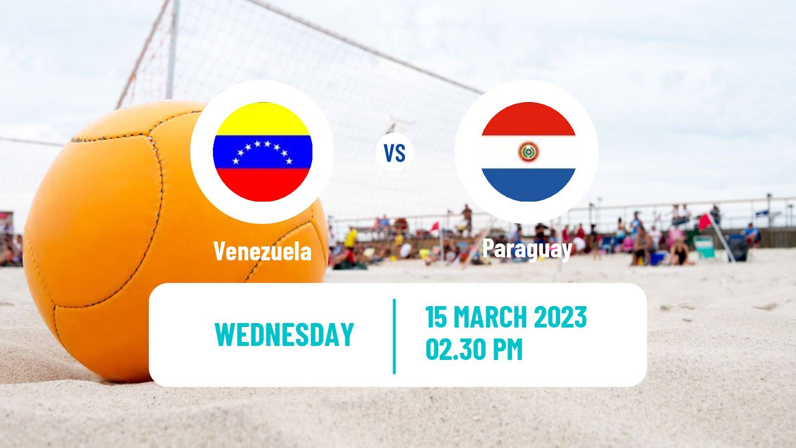 Beach soccer Beach Soccer Venezuela - Paraguay