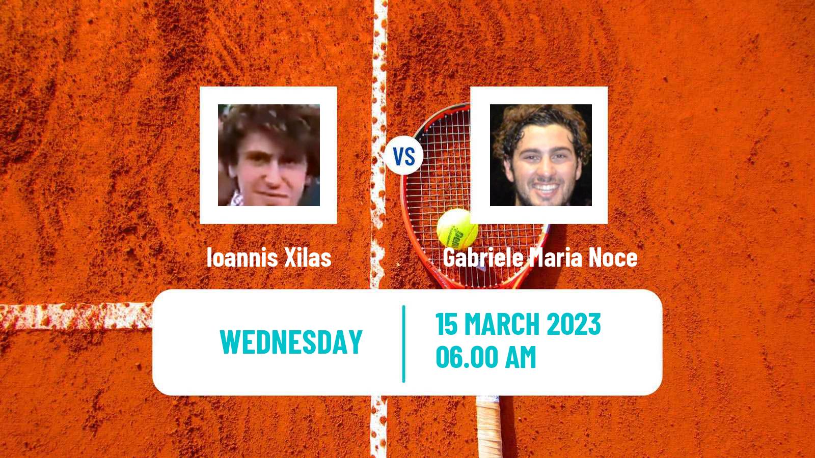 Tennis ITF Tournaments Ioannis Xilas - Gabriele Maria Noce