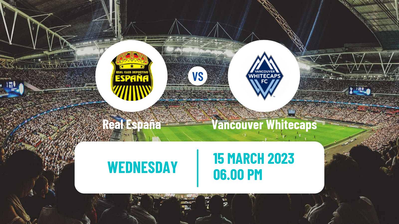 Soccer CONCACAF Champions League Real España - Vancouver Whitecaps