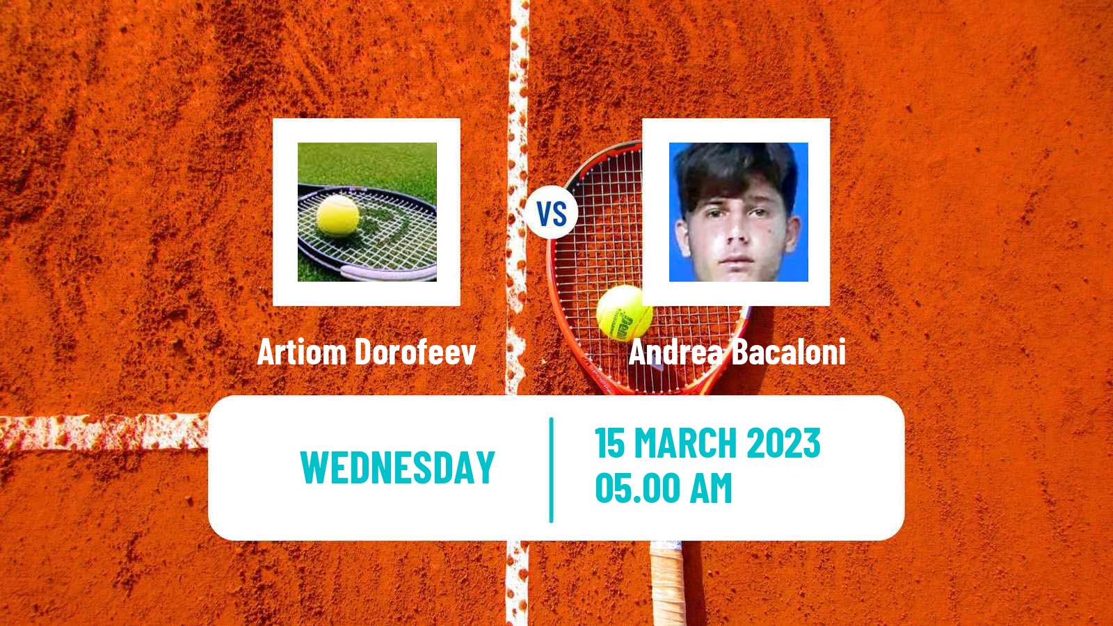 Tennis ITF Tournaments Artiom Dorofeev - Andrea Bacaloni