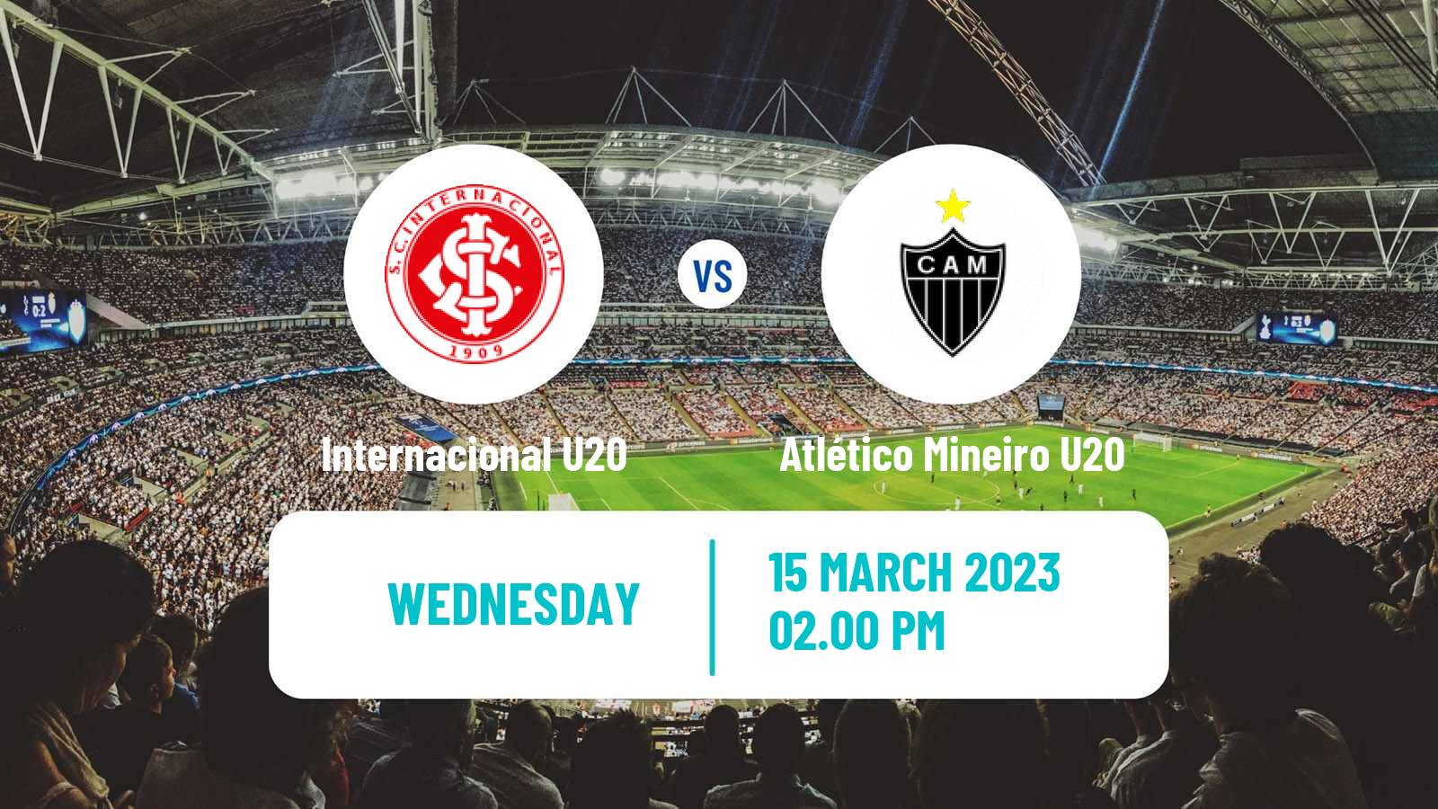 Soccer Brasileiro U20 Internacional U20 - Atlético Mineiro U20