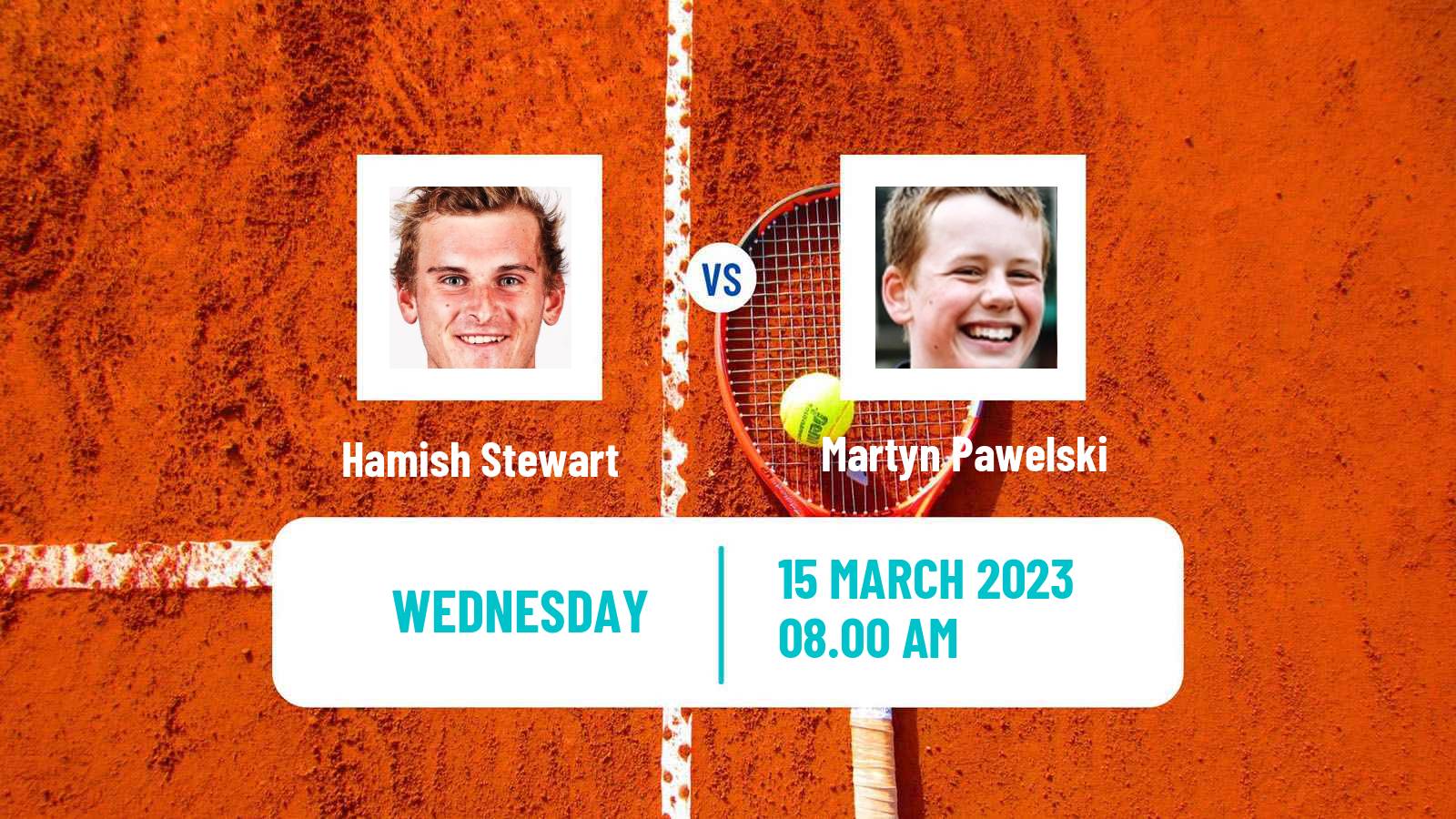 Tennis ITF Tournaments Hamish Stewart - Martyn Pawelski