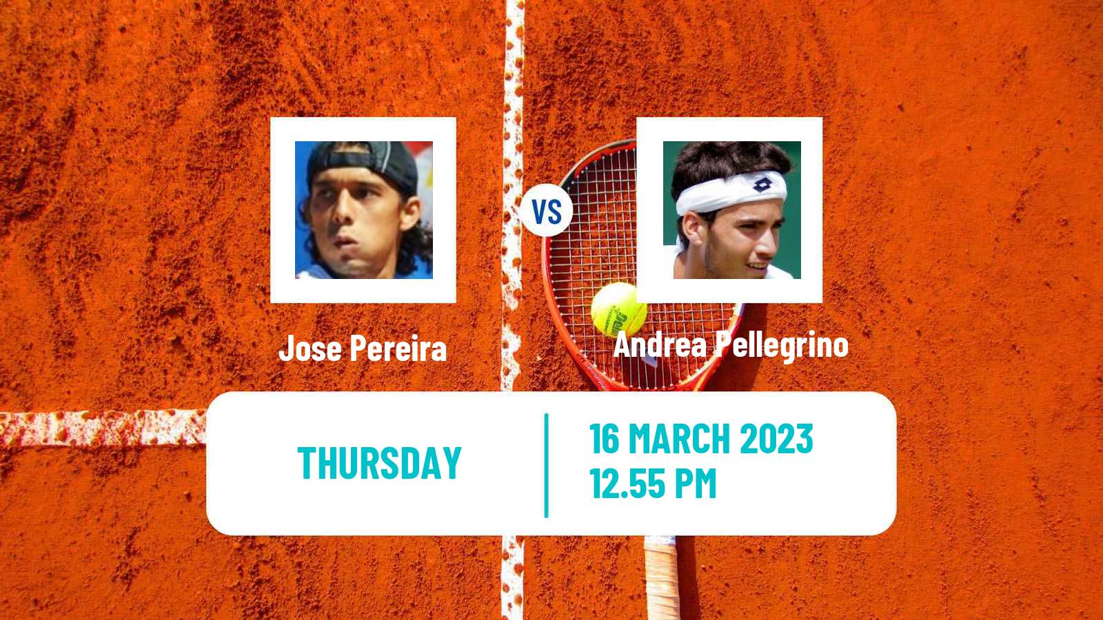 Tennis ATP Challenger Jose Pereira - Andrea Pellegrino